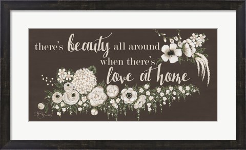 Framed Love At Home Print