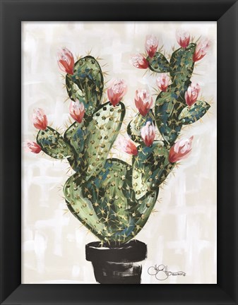 Framed Cactus Print