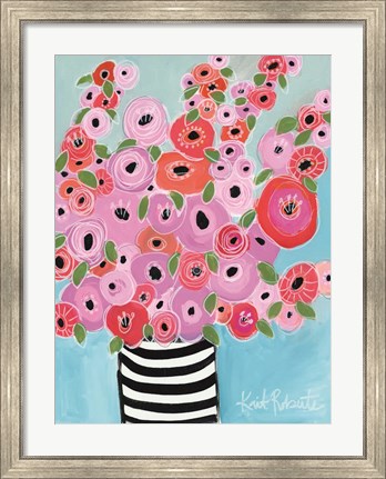 Framed Dreaming of Poppies Print