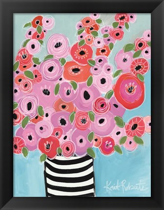 Framed Dreaming of Poppies Print