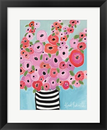 Framed Dreaming of Poppies Print