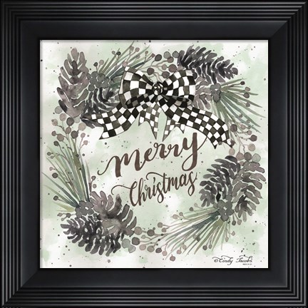 Framed Merry Christmas Print