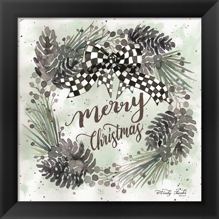 Framed Merry Christmas Print