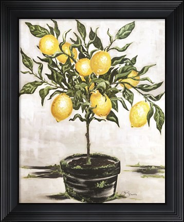 Framed Lemon Tree Print