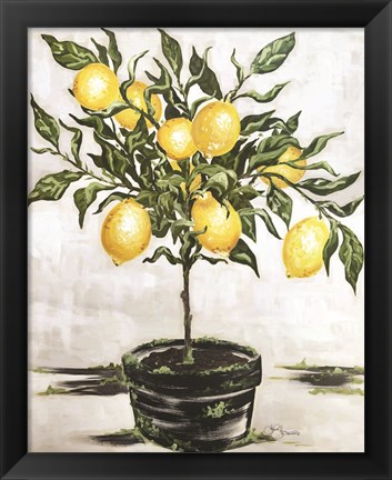 Framed Lemon Tree Print