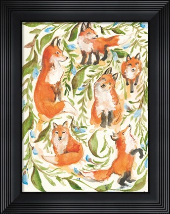 Framed Fox Trot Print
