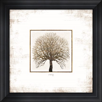 Framed Tree Squared Print