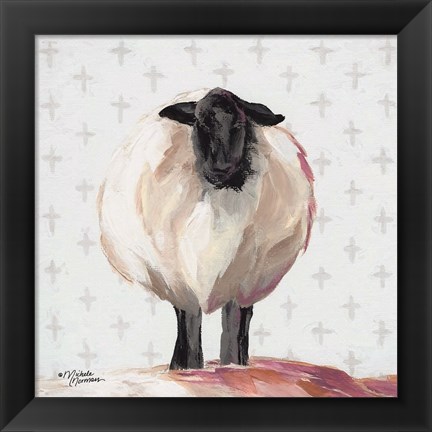 Framed Lamb of God Print