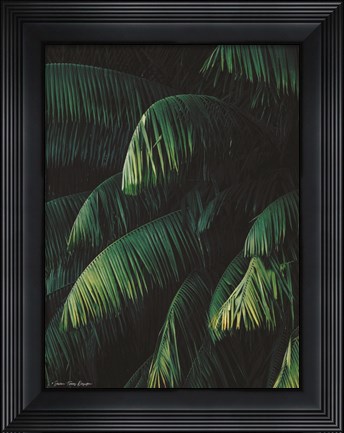 Framed Palm Leaves Print