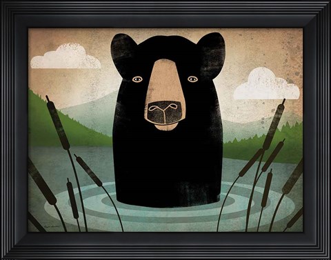 Framed Skinny Dip Print