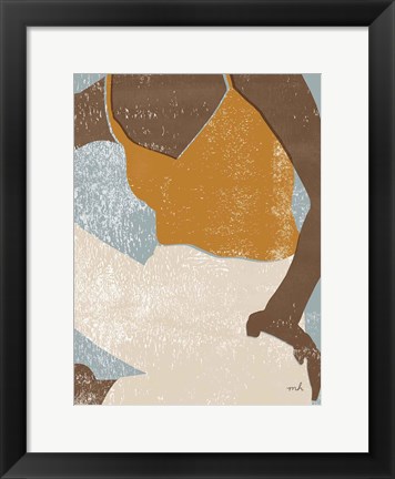 Framed Casual III Print