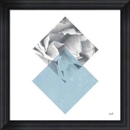 Framed Blossoms III Print