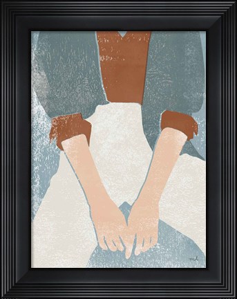 Framed Casual II Print