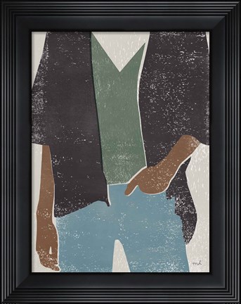Framed Casual I Print