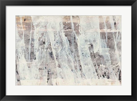 Framed White Out Print