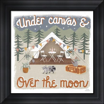 Framed Gone Glamping IV Print