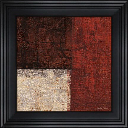 Framed Cayenne Square II Print