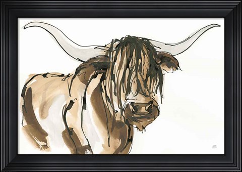 Framed Highlander I Print