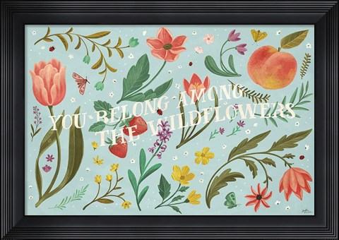 Framed Spring Botanical IV Print