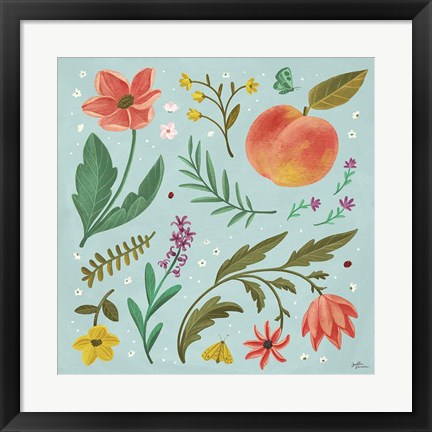 Framed Spring Botanical II Print