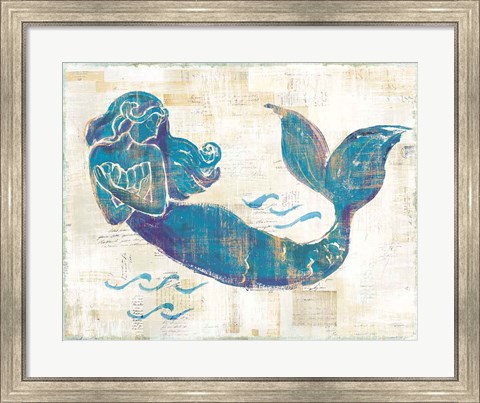 Framed On the Waves II Jewel Print