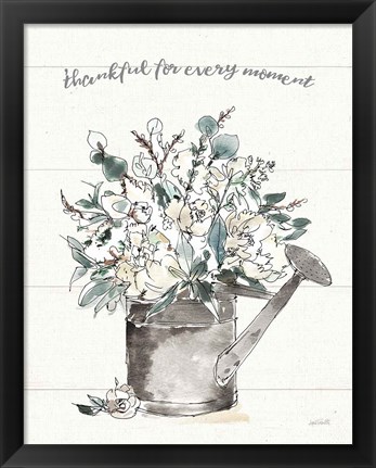 Framed Modern Farmhouse IV Thankful Print