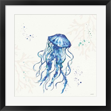 Framed Deep Sea V No Words Print