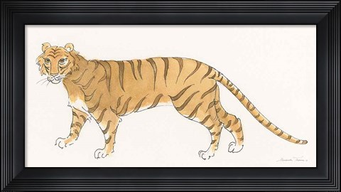 Framed Big Cats I Print