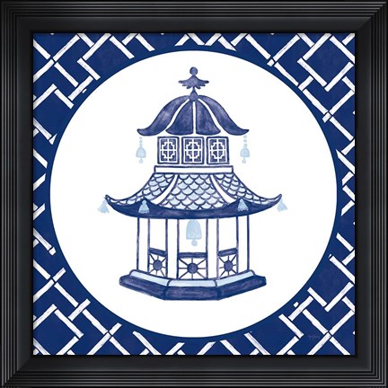 Framed Everyday Chinoiserie VII Print
