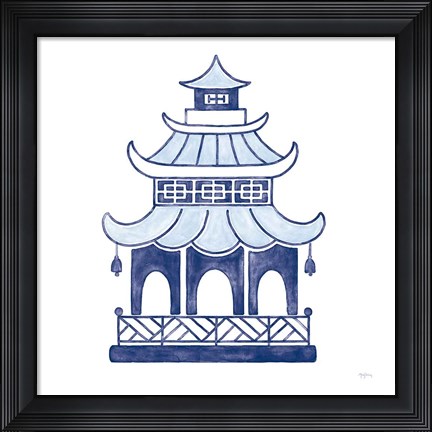 Framed Everyday Chinoiserie IV Print