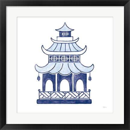 Framed Everyday Chinoiserie IV Print