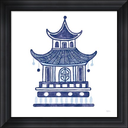 Framed Everyday Chinoiserie II Print