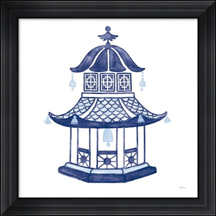 Framed Everyday Chinoiserie III Print