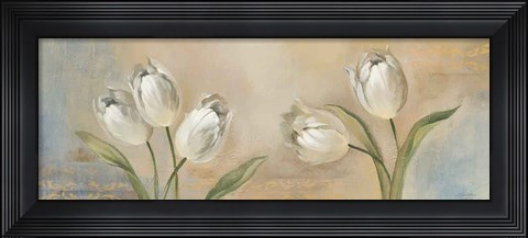 Framed Delicate Blossoms II Print