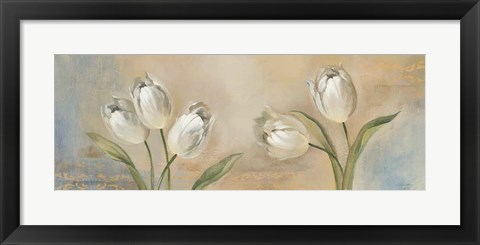 Framed Delicate Blossoms II Print