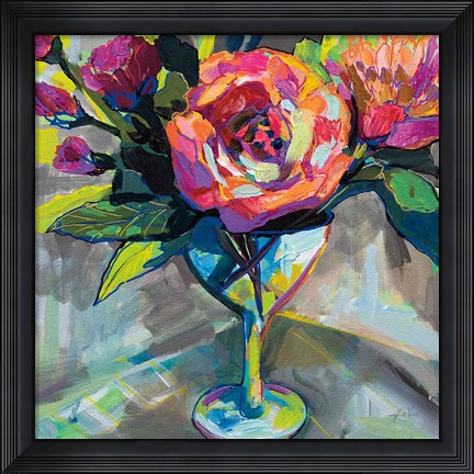 Framed Summer Cocktail Print