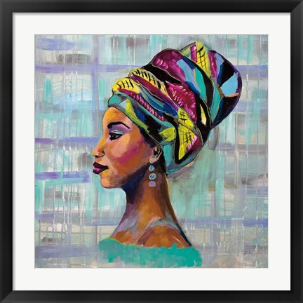 Framed Fierce Print