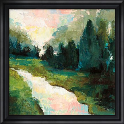 Framed River Walk Print