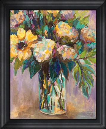 Framed Summmer Floral Print