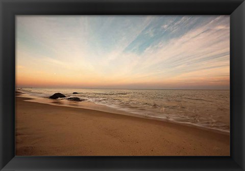 Framed Marthas Vineyard Beach II Print