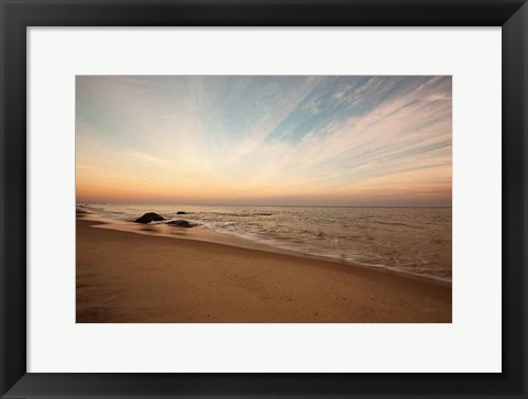 Framed Marthas Vineyard Beach II Print