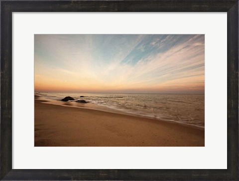 Framed Marthas Vineyard Beach II Print