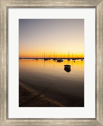 Framed Marthas Vineyard Sunset I Print