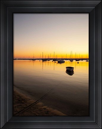 Framed Marthas Vineyard Sunset I Print