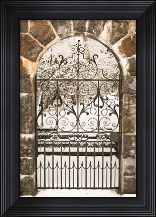 Framed Winterthur Gate Print