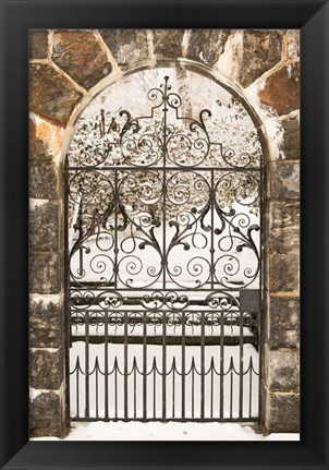 Framed Winterthur Gate Print