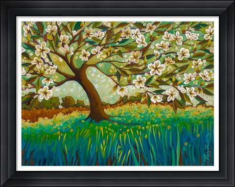 Framed Magnolian Grace Print
