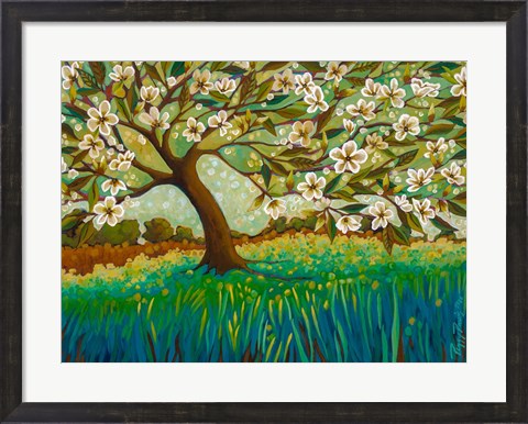Framed Magnolian Grace Print