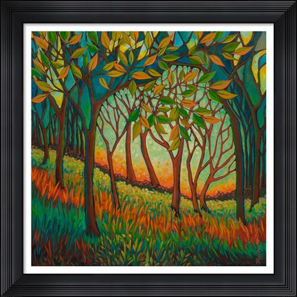 Framed Gateway to Eden Print