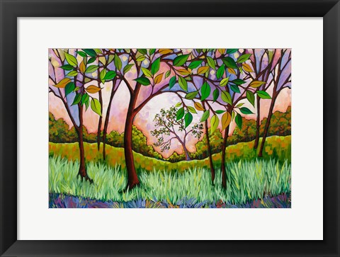 Framed Purple Sky Print